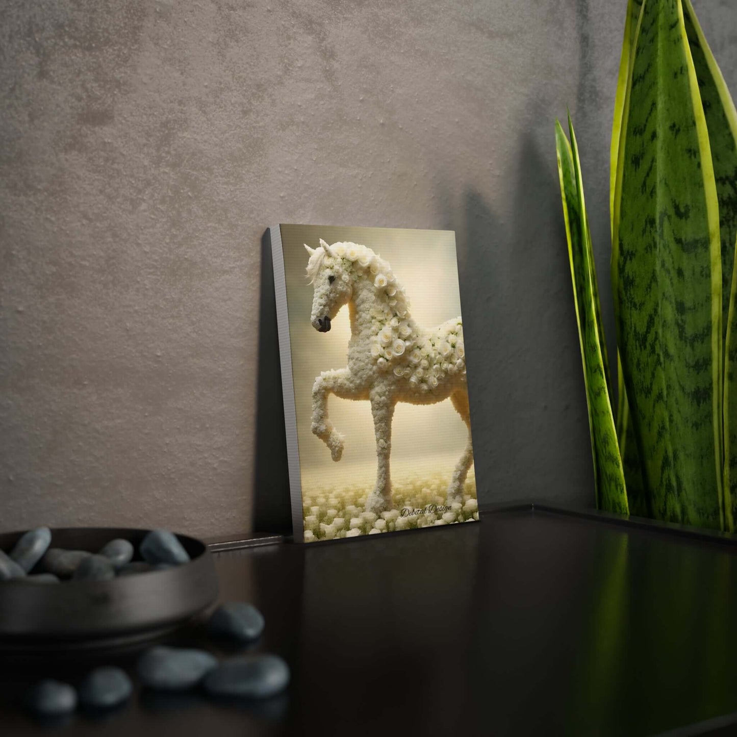 White Roses and horses - Debital Design