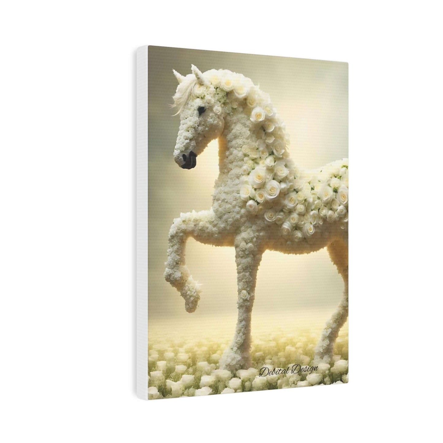 White Roses and horses - Debital Design