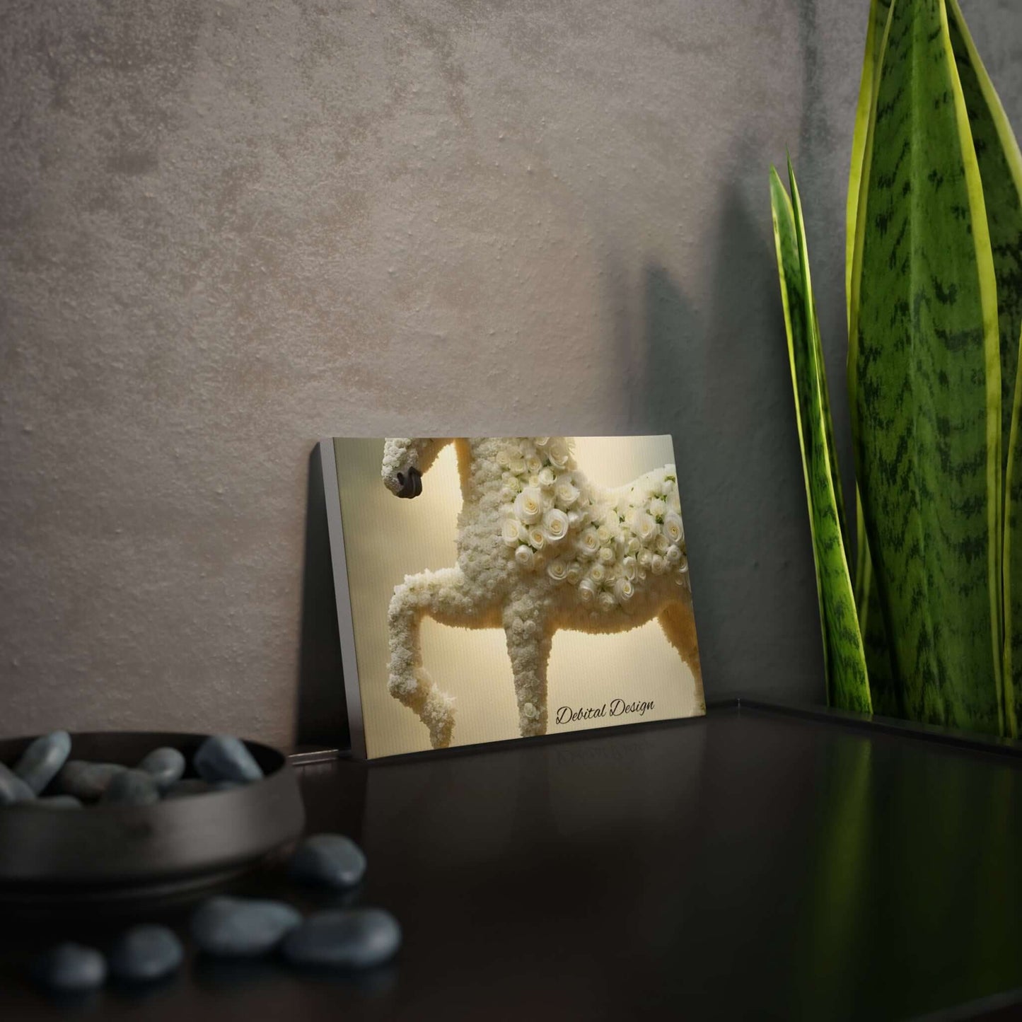 White Roses and horses - Debital Design
