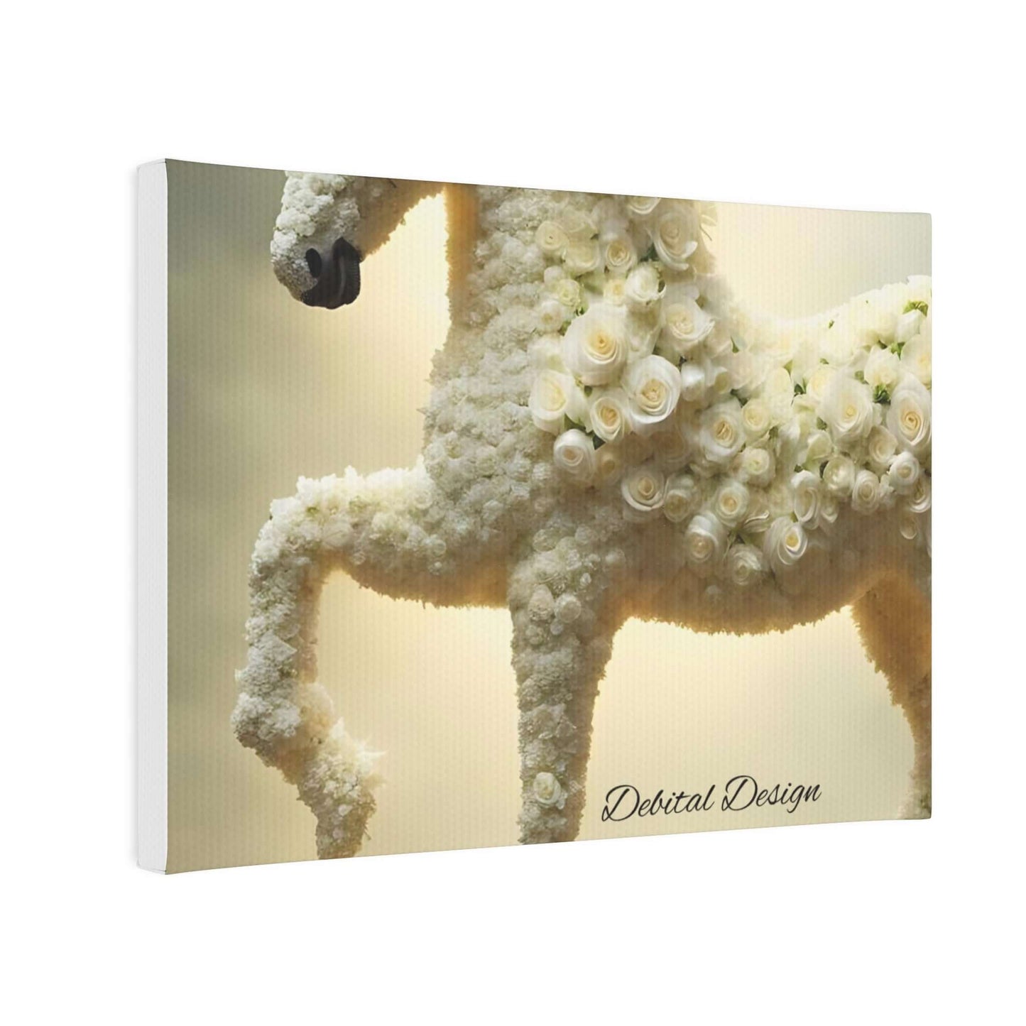 White Roses and horses - Debital Design