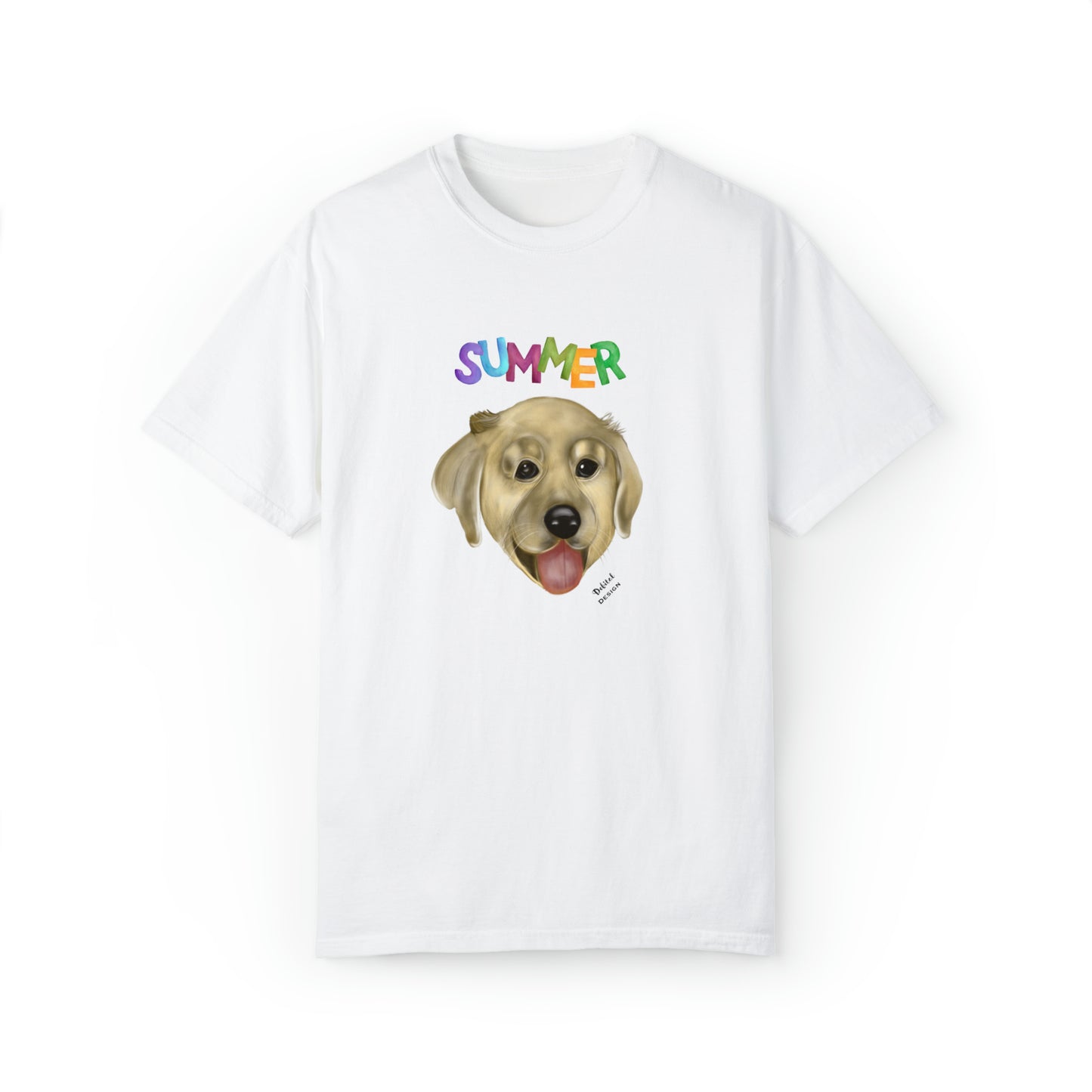 Introducing Our Golden Pup Unisex Garment-Dyed T-shirt! - Debital Design