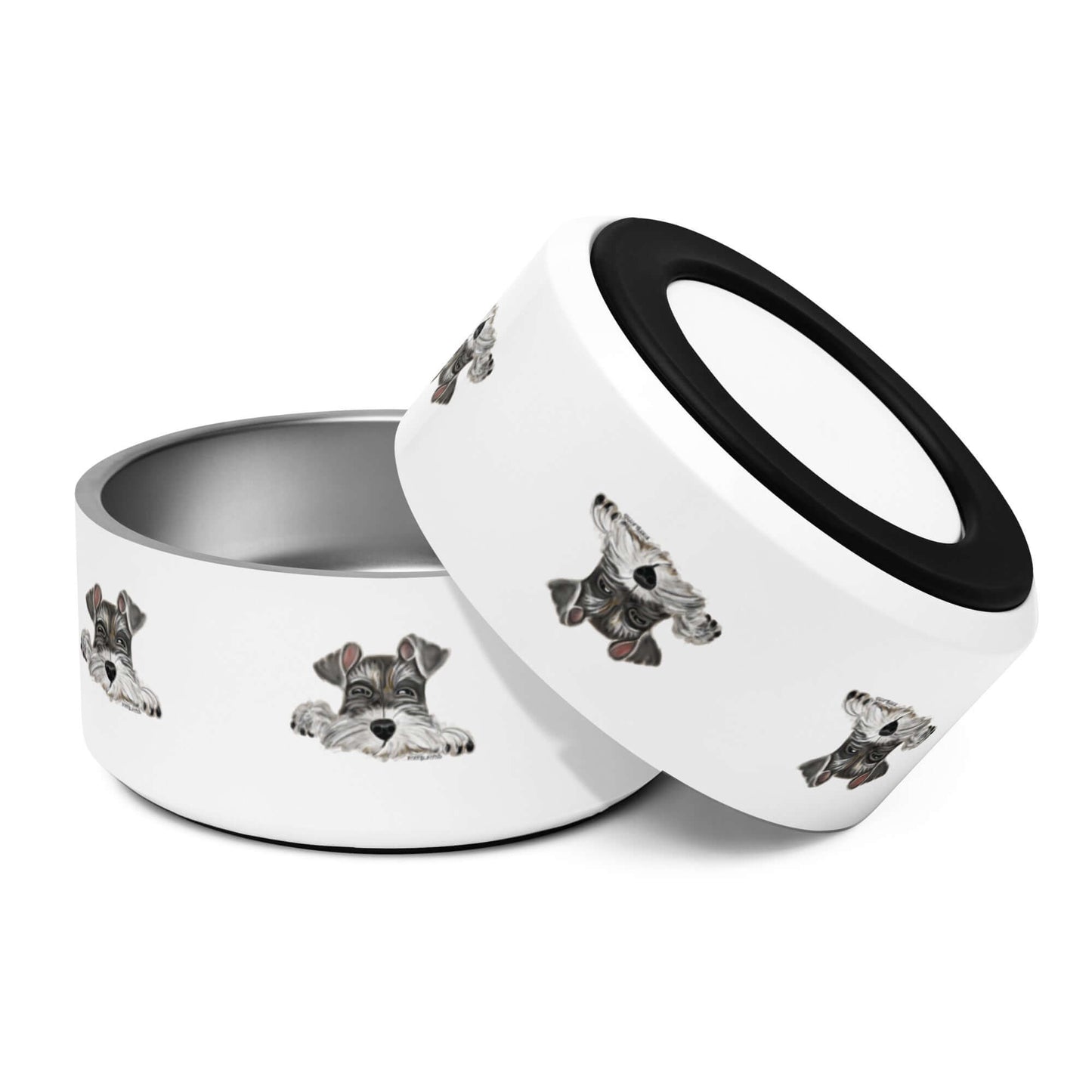 Customized with your pets portrait Schnauzer - Debital Design