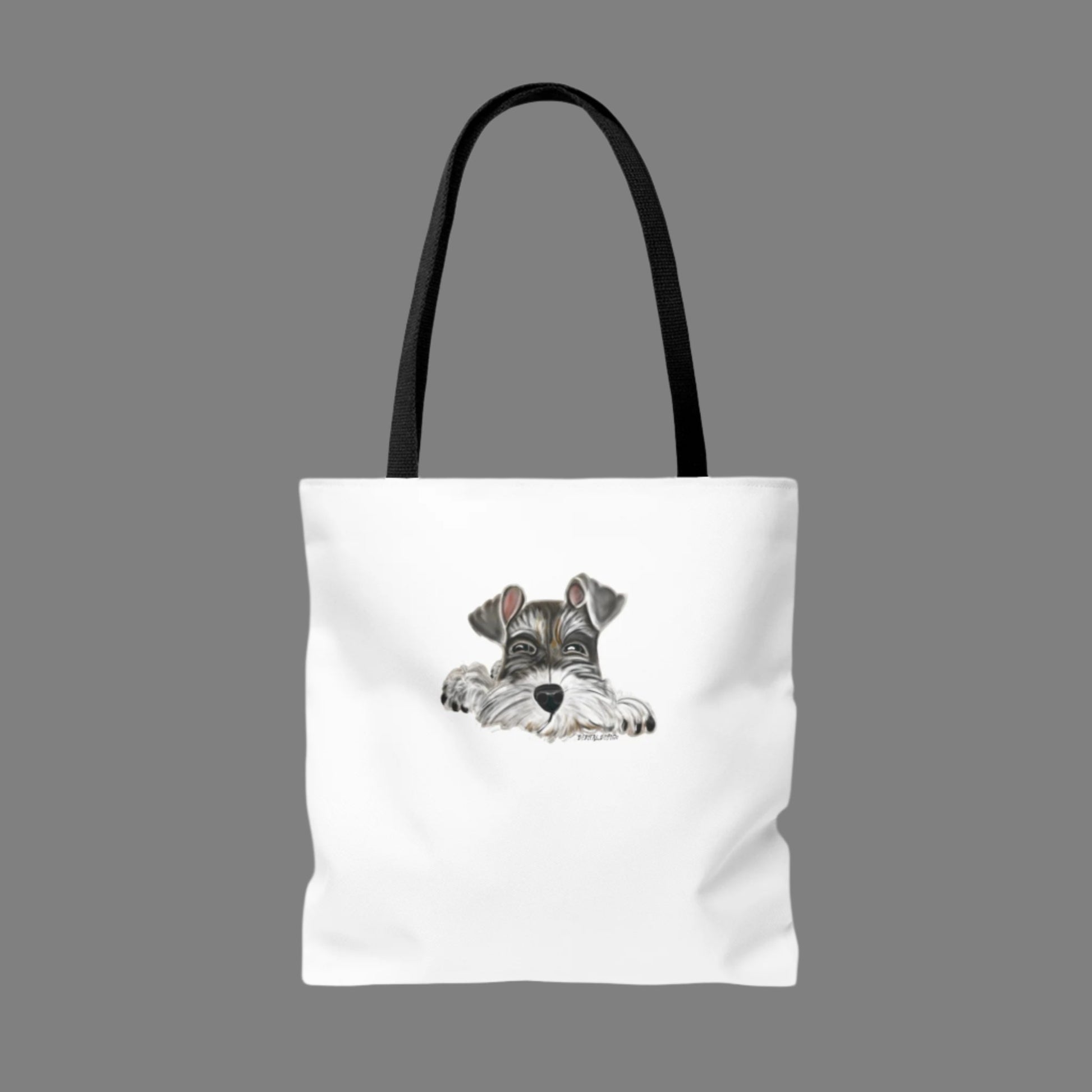 Schnauzer Tote Bag (AOP) - Debital Design 