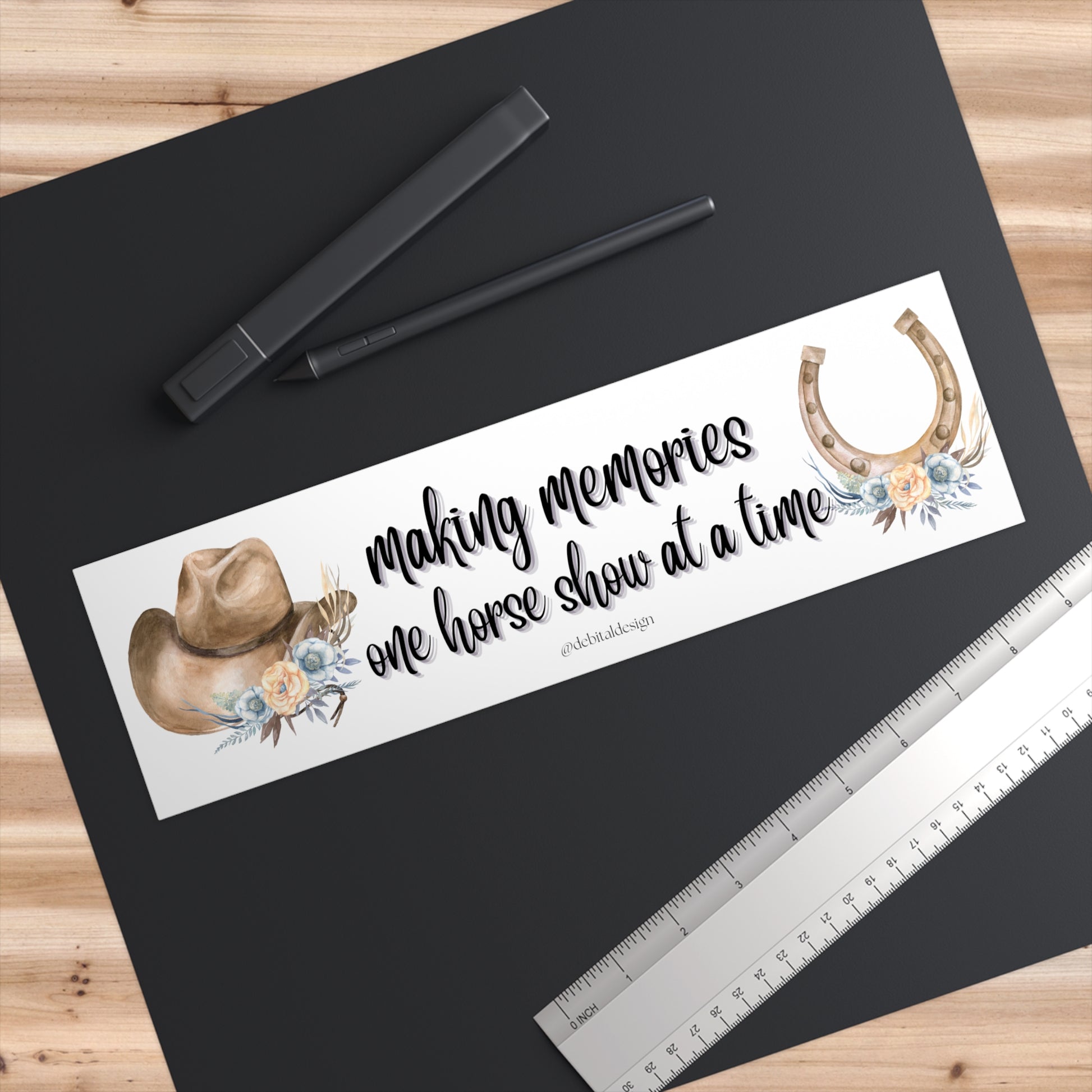 Making Memories Bumper Stickers - Debital Design 