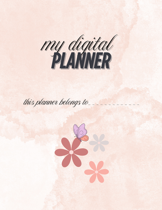 CUSTOM DIGITAL PLANNER 3-2025 - Debital Design 