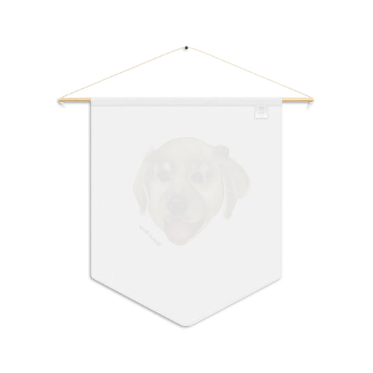 Golden Pup Pennant - Debital Design 