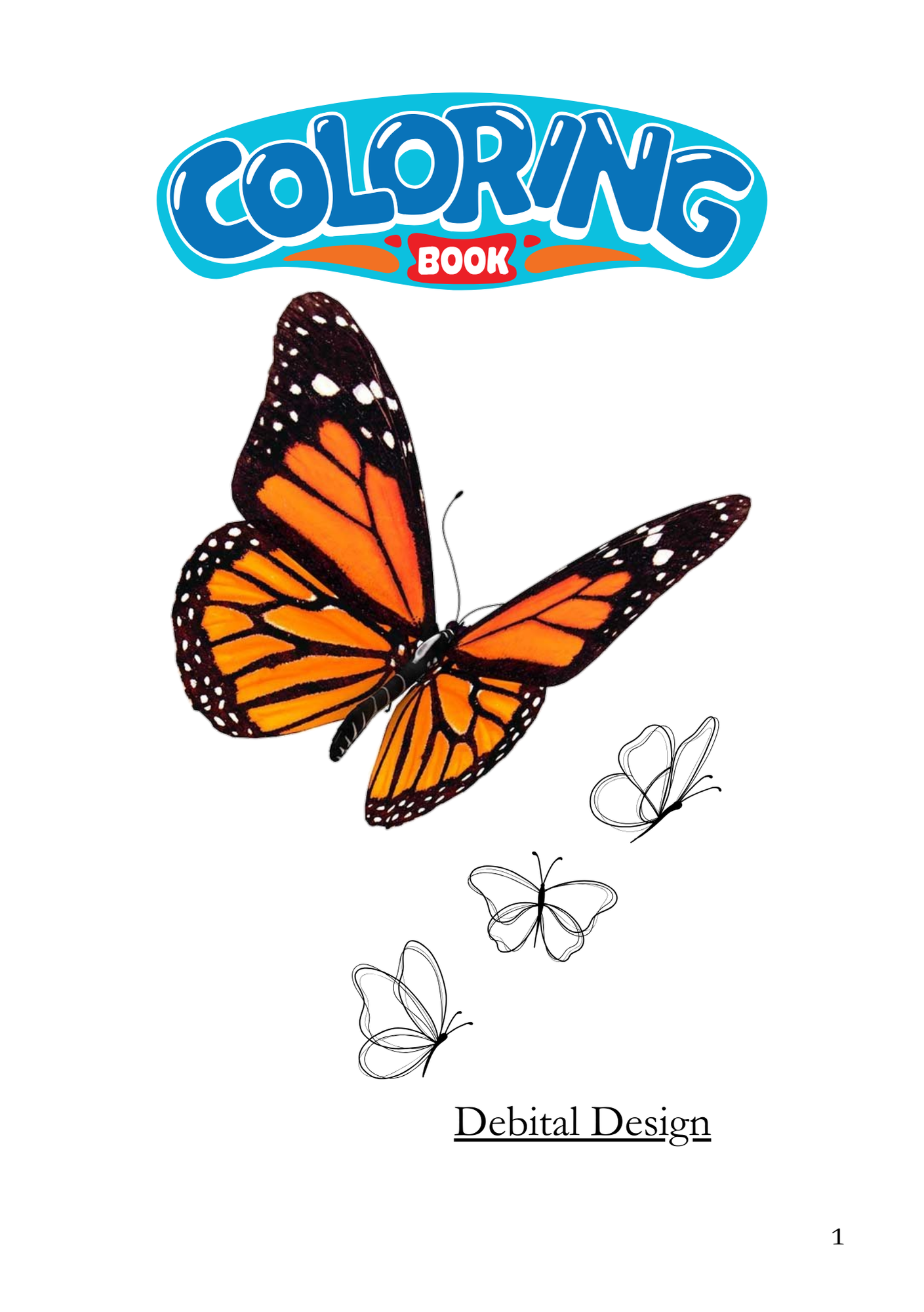 Vibrant Animal Coloring Book for All Ages | Instant Digital Download - Debital Design 