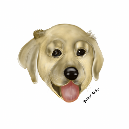 Golden Pup - Debital Design 