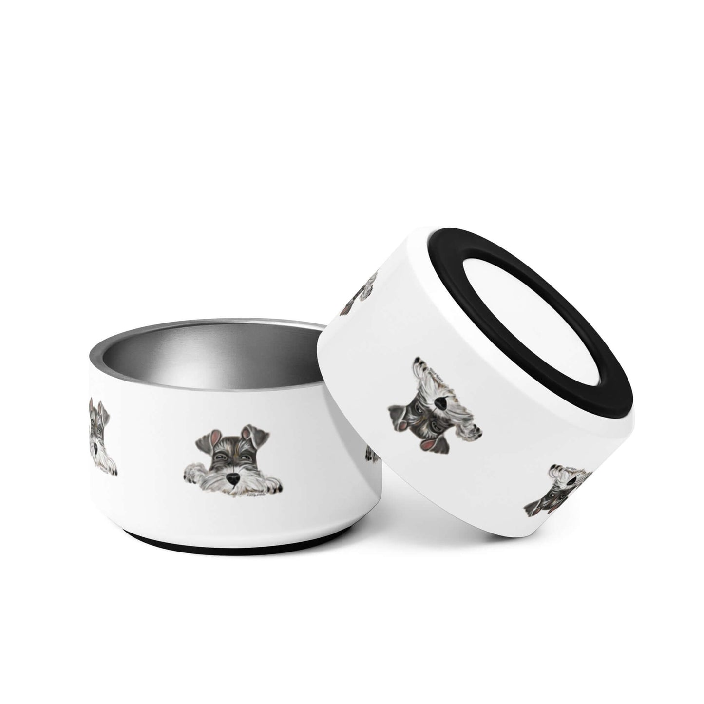 Customized with your pets portrait Schnauzer - Debital Design 