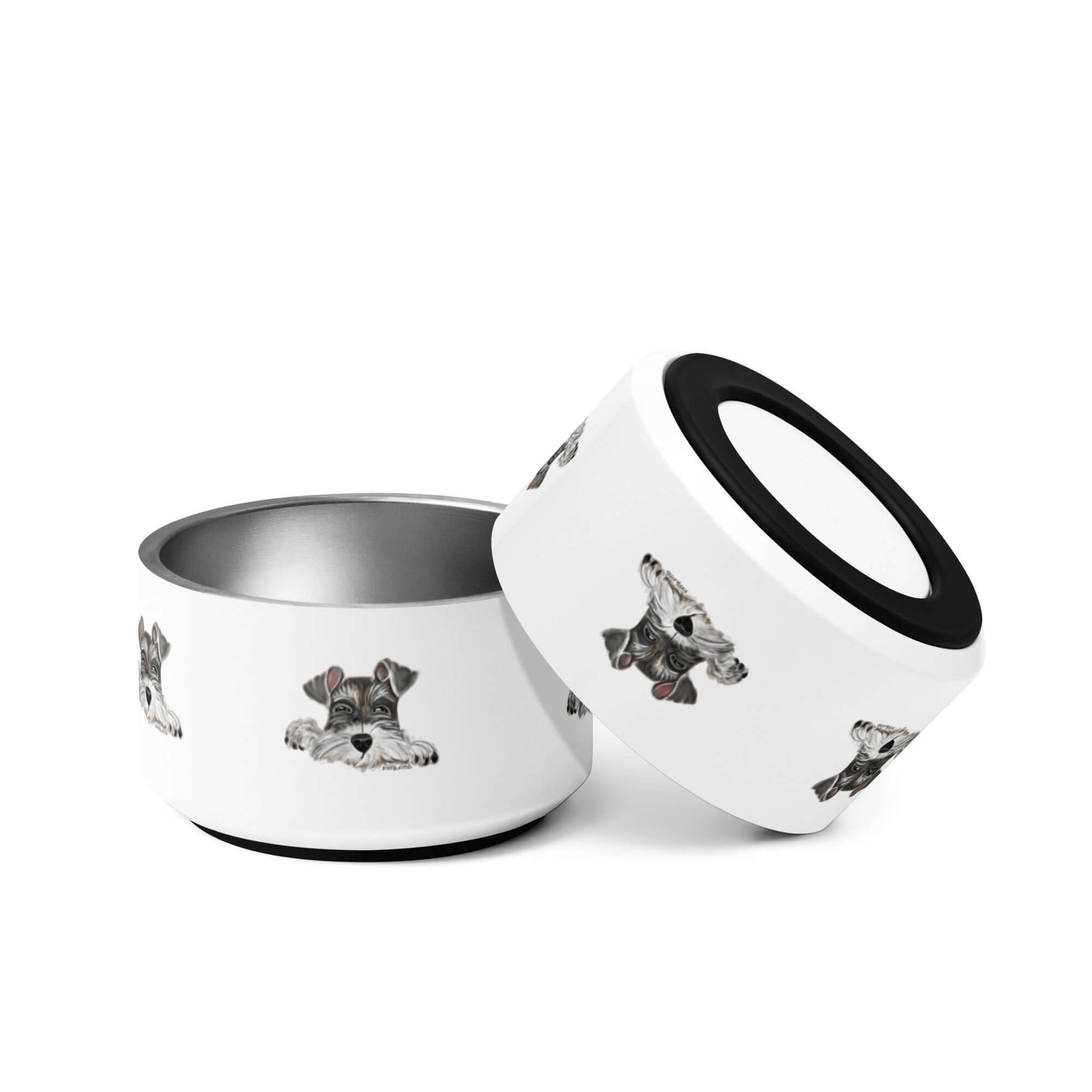 Customized with your pets portrait Schnauzer - Debital Design 