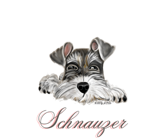 Schnauzer Mouse Pad - Stylish and Functional - Debital Design 